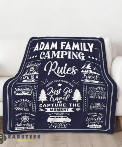 Good Family Camping Rulers Capture The Moment Blanket Fleece Customized Blanket - Image 2