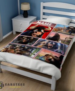 Good Ferdinand And Friends The Gentle Bull's Journey Blanket Fleece Customized Blanket - Image 3