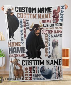 Good Ferdinand The Bull And Friends Blanket Fleece Customized Blanket