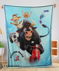 Good Ferdinand's Wild Ride A Fun-Filled Adventure Blanket Fleece Customized Blanket