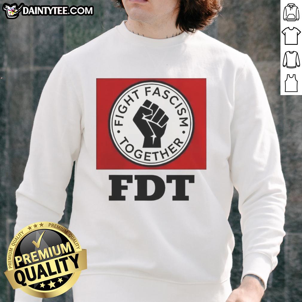 good-fight-fascism-together-logo-sweatshirt Good Fight Fascism Together logo sweatshirt featuring a bold design promoting unity against fascism.