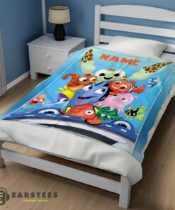 Good Finding Nemo With Friends Blanket Fleece Customized Blanket - Image 3