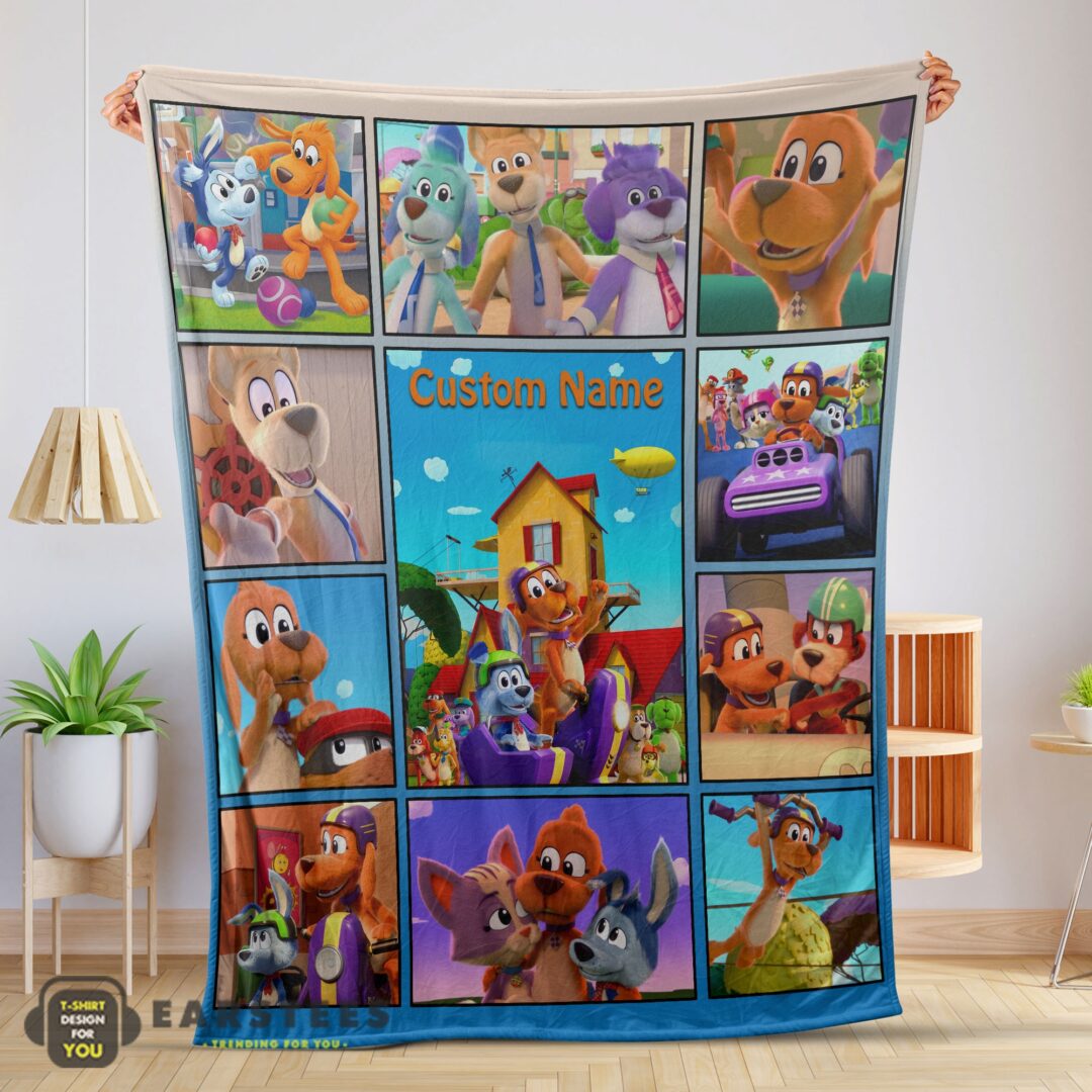 good-go-dog-go-with-friends-blanket-fleece-customized-blanket-mk-01 Good Go Dog Go With Friends Blanket Fleece Customized Blanket