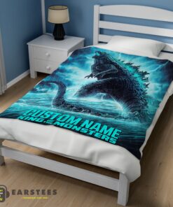 Good Godzilla King Of The Monsters Blanket Fleece Customized Blanket - Image 3