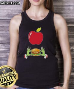 Festive 'Good Grinch Hands Love Applebee's Merry Christmas' tank top featuring cheerful Grinch design for holiday spirit.