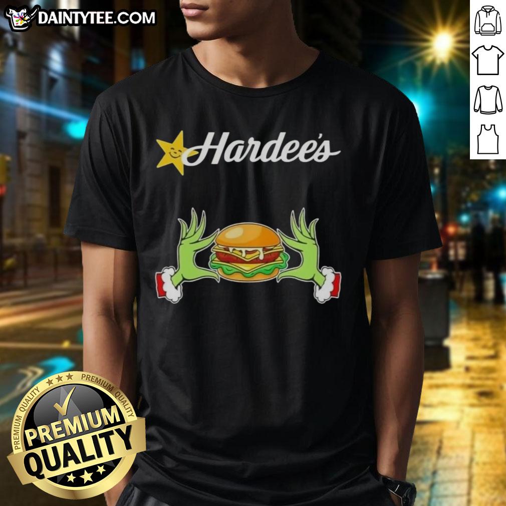 good-grinch-hands-love-hardees-merry-christmas-t-shirt-1 Good Grinch Hands Love Hardee's Merry Christmas T-Shirt featuring festive design and vibrant colors for the holiday season.