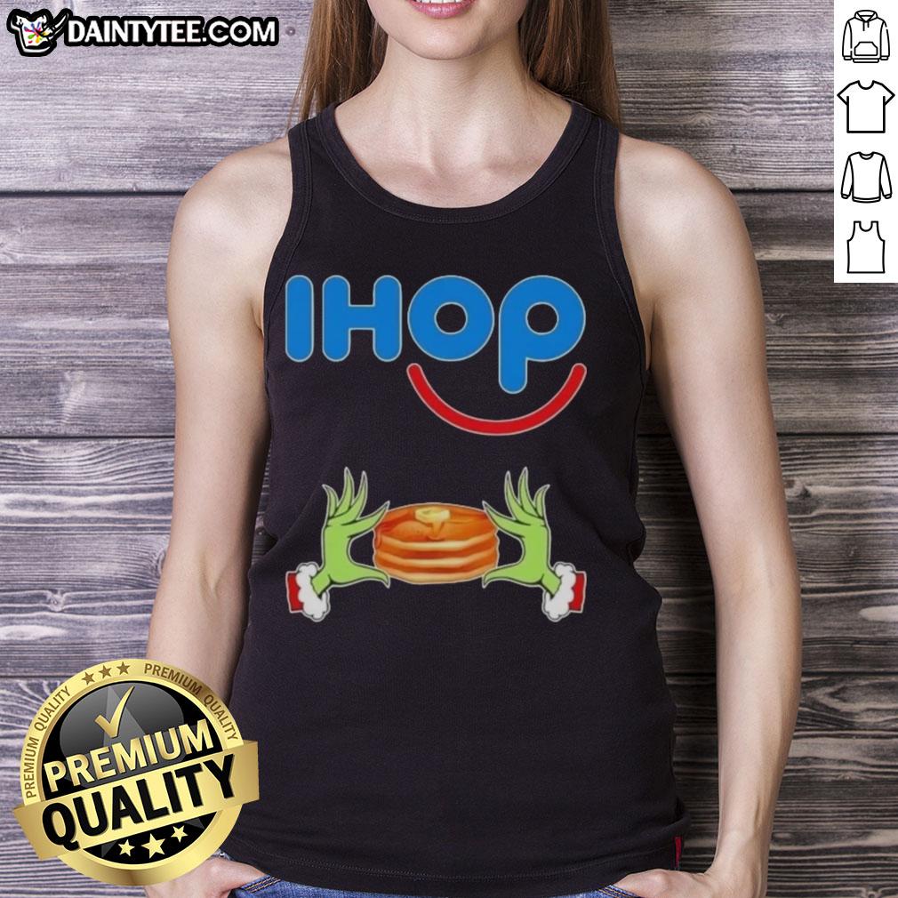 good-grinch-hands-love-ihop-merry-christmas-tank-top Good Grinch Hands Love IHOP Merry Christmas Tank Top featuring festive design and playful holiday spirit.
