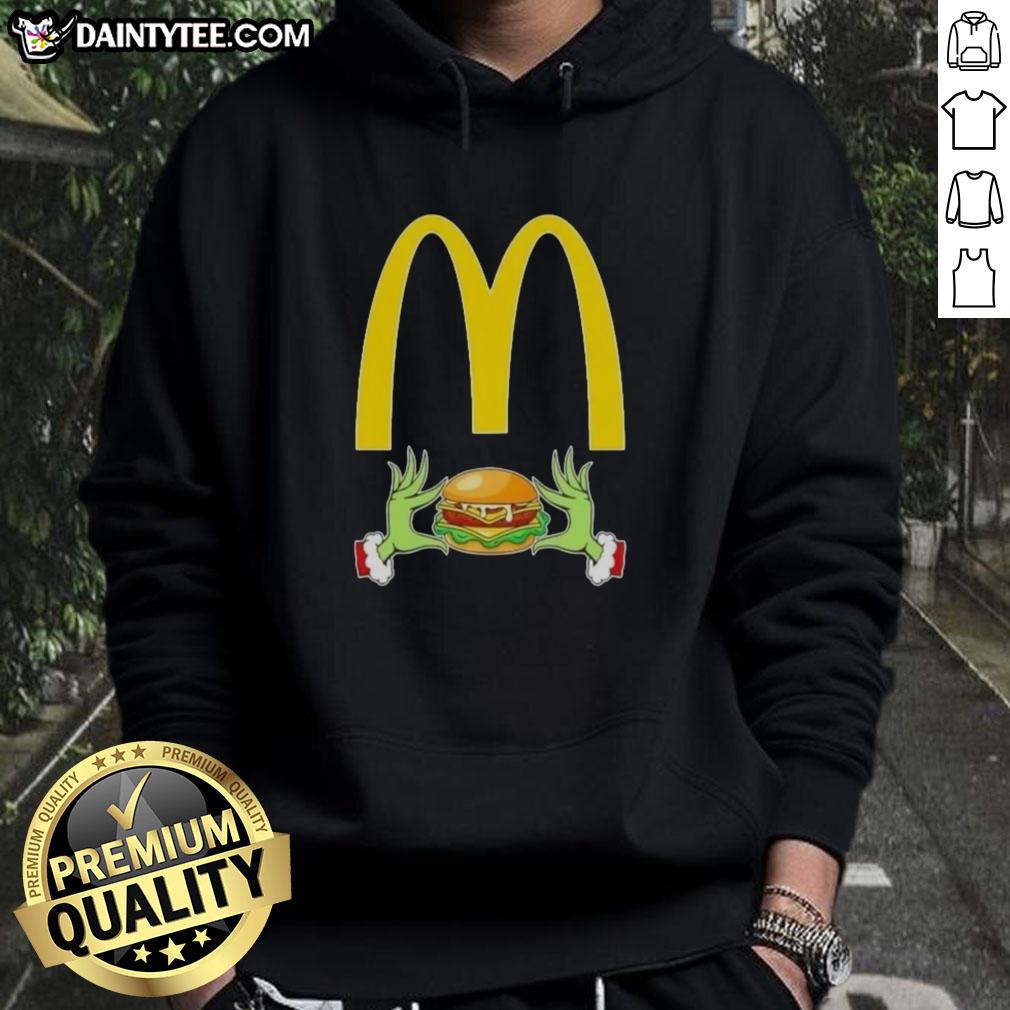 good-grinch-hands-love-mcdonalds-merry-christmas-hoodie Good Grinch Hands Love McDonald's Merry Christmas Hoodie featuring festive design and holiday spirit.