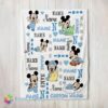 Good Happy Disney Baby Mickey’s Dreamland Blanket Fleece Customized Blanket