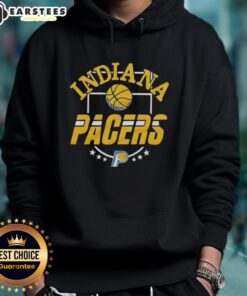 Alt Text: 2025 Indiana Pacers City Edition hoodie in vibrant colors, showcasing team logo and stylish design for fans.