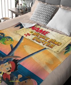 Good Jake and the Never Land Pirates Blanket Fleece Customized Blanket - Image 2
