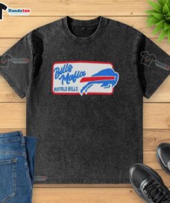 Good Josh Allen Buffalo Bills T-shirt featuring the Bills Mafia logo, perfect for fans showcasing team pride.