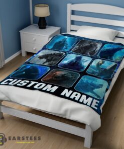Good King Of The Monsters Godzilla Blanket Fleece Customized Blanket - Image 3