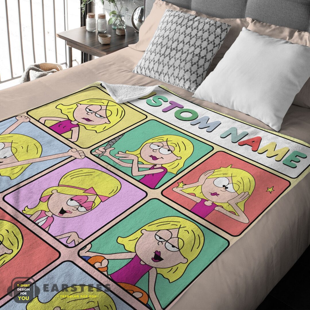 good-lizzie-mcguire-cartoon-character-blanket-fleece-customized-blanket-mk-03 Good Lizzie Mcguire Cartoon Character Blanket Fleece Customized Blanket - Image 2