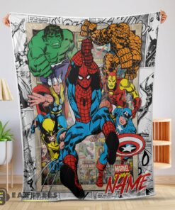 Good Marvel Comics Superhero Blanket Fleece Customized Blanket