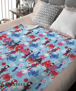 Good Marvel Superhero Spidey and His Amazing Friends Birthday Cute Blanket Fleece Customized Blanket - Image 2