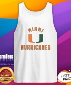 Good Miami Hurricanes tank top featuring vibrant team colors and logo, perfect for game day and casual wear.
