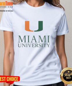 Good Miami University Ladies Tee in vibrant colors, perfect for fans showcasing school spirit and style.