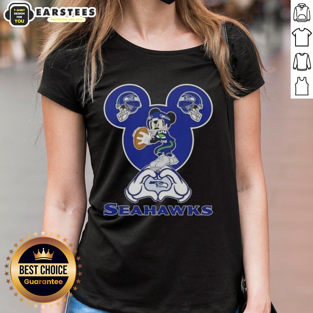 good-mickey-hands-heart-love-seattle-seahawks-football-ladies-tee Alt Text: Good Mickey hands forming a heart for love, featuring Seattle Seahawks football ladies tee design.