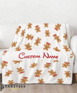Good Mickey Mouse Gingerbread Delight Blanket Fleece Customized Blanket - Image 2