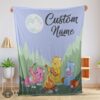 Good Nelvana The Care Bears Family Camping Fleece Blanket – Customize Blanket