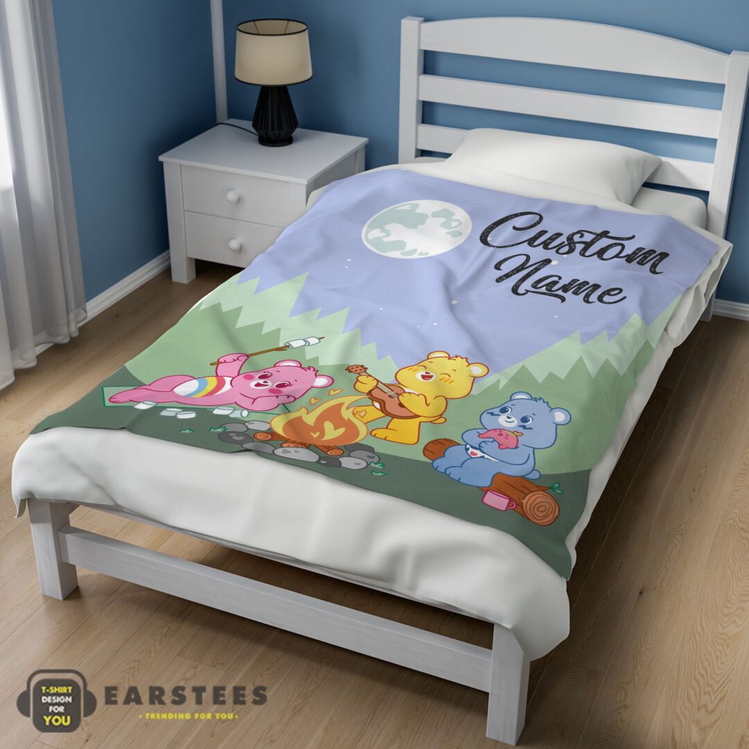 good-nelvana-the-care-bears-family-camping-fleece-blanket-e28093-customize-blanket-mk-02 Good Nelvana The Care Bears Family Camping Fleece Blanket – Customize Blanket - Image 3
