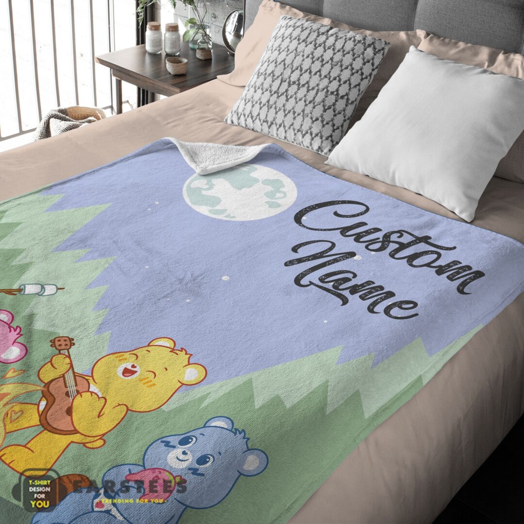 good-nelvana-the-care-bears-family-camping-fleece-blanket-e28093-customize-blanket-mk-03 Good Nelvana The Care Bears Family Camping Fleece Blanket – Customize Blanket - Image 2