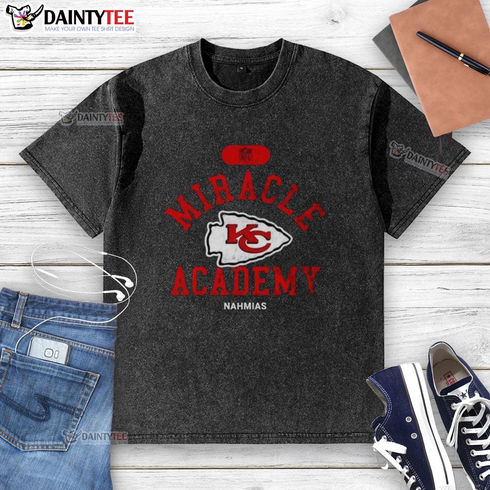 good-nfl-kansas-city-chiefs-miracle-academy-nahmias-washed-t-shirt Kansas City Chiefs Miracle Academy Nahmias Washed T-Shirt featuring team colors and logo, perfect for fans.