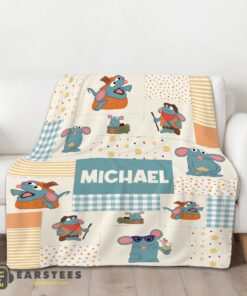 Good Nice Ratatouille Tutter Mood Patchwork Blanket Fleece Customized Blanket - Image 2