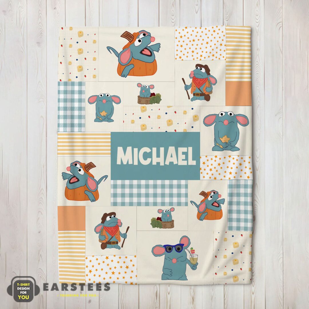 good-nice-ratatouille-tutter-mood-patchwork-blanket-fleece-customized-blanket-mk-02 Good Nice Ratatouille Tutter Mood Patchwork Blanket Fleece Customized Blanket