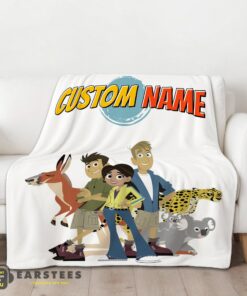 Good Nice Wild Kratts Characters Blanket Fleece Customized Blanket - Image 2