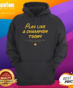 Alt Text: Good Notre Dame Fighting Irish Play Like A Champion Today hoodie, featuring team colors and logo, perfect for fans.