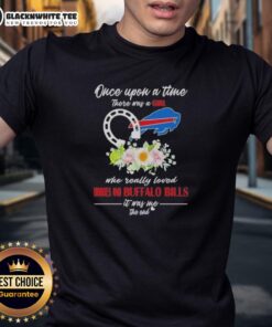 Good Once Upon A Time T-Shirt featuring a girl who loves horses and Buffalo Bills, perfect for horse lovers and fans.
