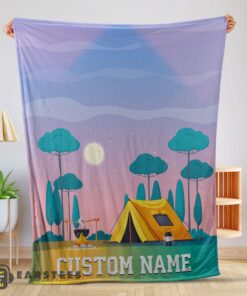 Good Outdoor Adult Kid Colorful Camping Customized Blanket