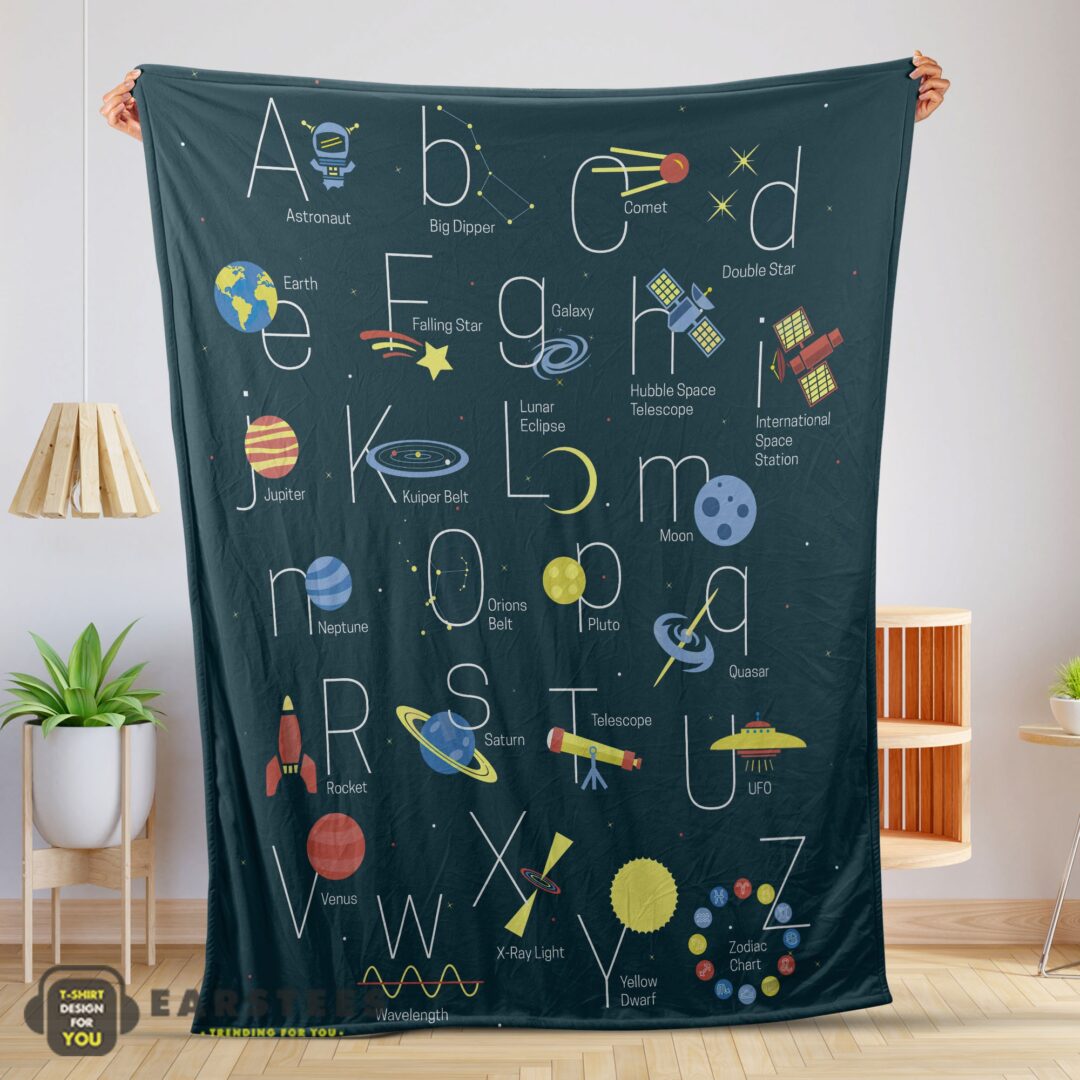 good-outer-space-alphabet-poster-cute-a-to-z-astronomy-fleece-blanket-mk-01 Good Outer Space Alphabet Poster Cute A To Z Astronomy Fleece Blanket