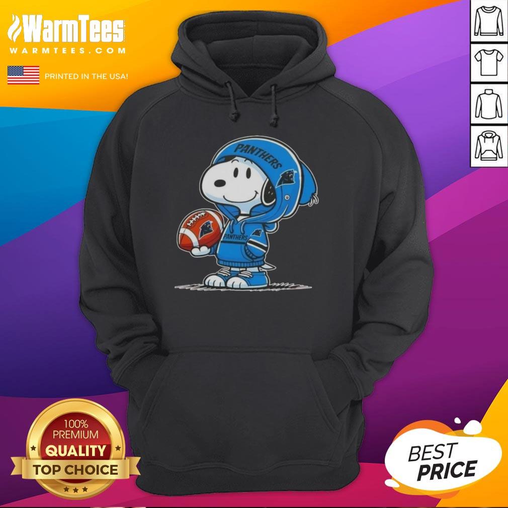 good-peanuts-snoopy-wearing-hoodie-carolina-panthers-and-smilling-at-fans-hoodie Snoopy wearing a Carolina Panthers hoodie, smiling at fans in a vibrant setting, showcasing the Good Peanuts collection.