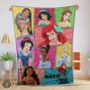 Good Personalized Disney Princess Blanket Fleece Customized Blanket