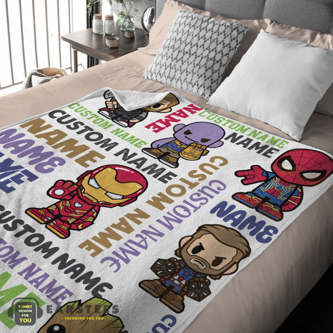 good-personalized-marvel-superheroes-and-thanos-blanket-fleece-customized-blanket-mk-03 Good Personalized Marvel Superheroes And Thanos Blanket Fleece Customized Blanket - Image 2