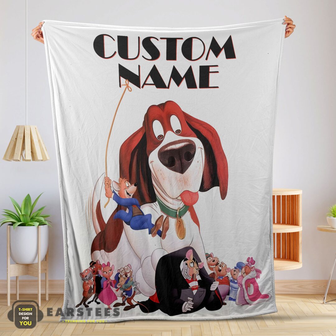 good-personalized-the-great-mouse-detective-with-friends-blanket-fleece-customized-blanket-mk-01-1 Good Personalized The Great Mouse Detective With Friends Blanket Fleece Customized Blanket