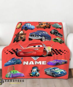 Good Pixar Cartoon Cars Character Blanket Fleece Customized Blanket - Image 2
