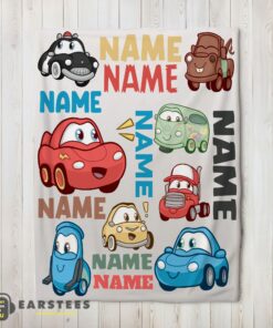 Good Pixar Cartoon Cars Cute Character Blanket Fleece Customized Blanket
