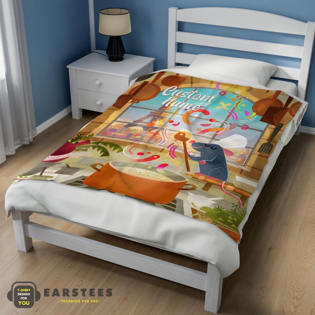 good-pixar-ratatouille-warm-soft-remy-chief-blanket-fleece-customized-blanket-mk-02 Good Pixar Ratatouille Warm & Soft Remy Chief Blanket Fleece Customized Blanket - Image 3