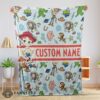 Good Pixar Toy Story Cowgirl With All Friends Blanket Fleece Customized Blanket