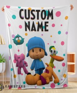 Good Pocoyo And Friends Blanket Fleece Customized Blanket