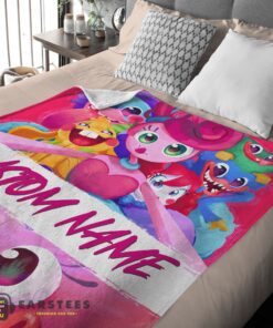 Good Poppy Playtime Mommy Long Legs And Friends Blanket Fleece Customized Blanket - Image 2