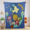 Good Rainbow Brite Sleeping on the Star Blanket Fleece Customized Blanket