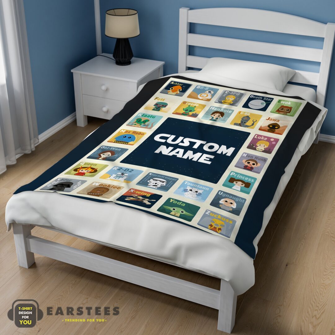 good-star-wars-chibi-character-blanket-fleece-customized-blanket-mk-02 Good Star Wars Chibi Character Blanket Fleece Customized Blanket - Image 3
