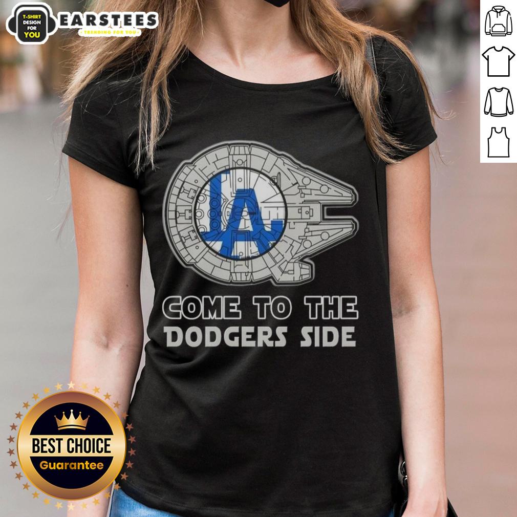 good-star-wars-come-to-the-los-angeles-dodgers-side-ladies-tee Good Star Wars Come to the Los Angeles Dodgers side ladies tee featuring a stylish design for fans and casual wear.