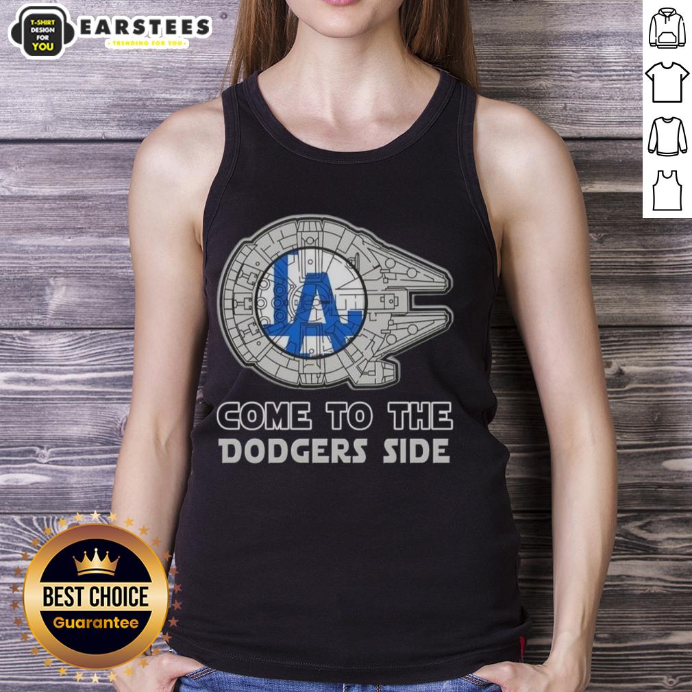 good-star-wars-come-to-the-los-angeles-dodgers-side-tank-top Good Star Wars Come to the Los Angeles Dodgers side tank top featuring a unique design for baseball and Star Wars fans.