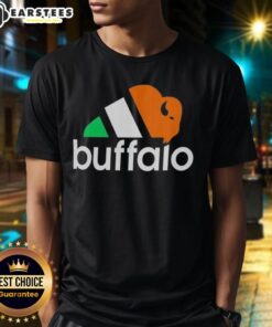 Good The City With Three Seasons Buffalo Bills Logo Parody T-Shirt featuring a humorous take on the iconic team logo.